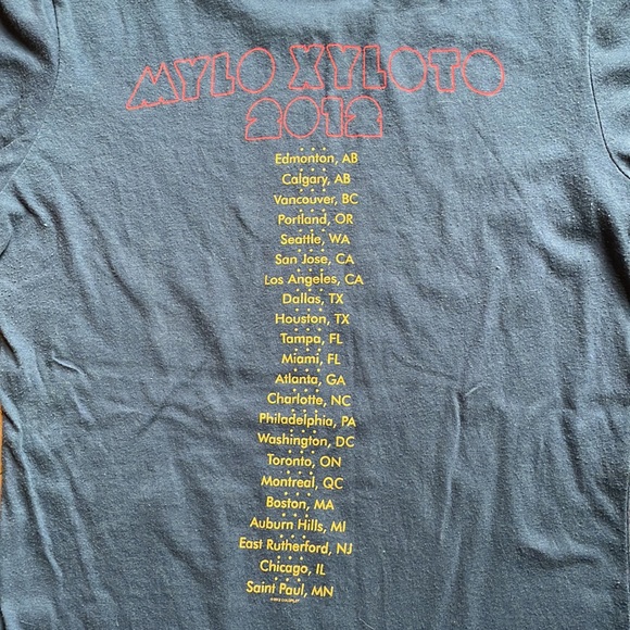 Coldplay Mylo Xyloto 2012 Concert Tour T-shirt, size small - Picture 14 of 14